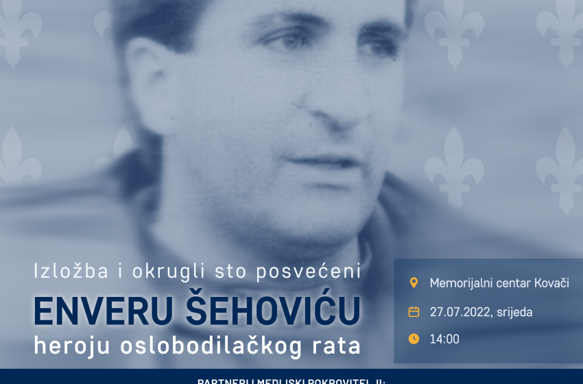  Poziv na virtuelnu izložbu i okrugli sto u čast sjećanja na Envera Šehovića
