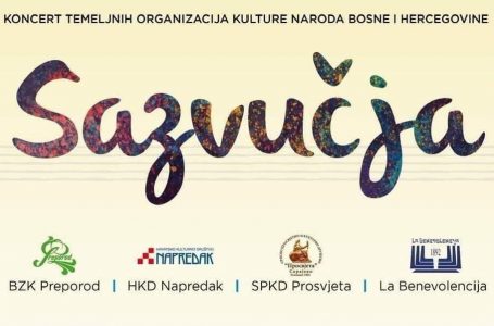 Najava: Koncert temeljnih organizacija kulture „Sazvučja“ u Brčkom