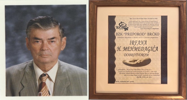  Na današnji dan preminuo Irfan H. Mehmedagić (1929–2006), dobrotvor brčanskog „Preporoda“