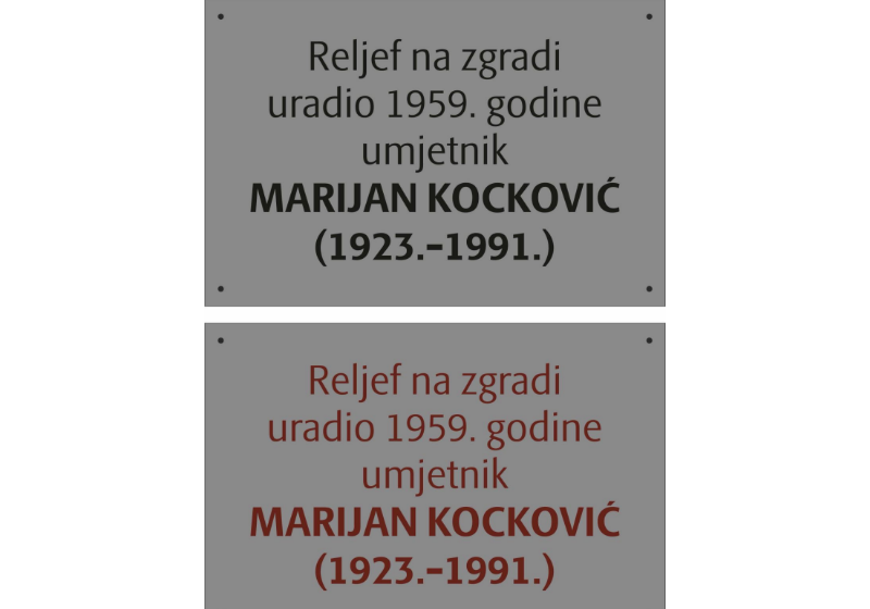  Galerija “Preporod” Zenica: Projekat obilježavanja skluptura u Zenici