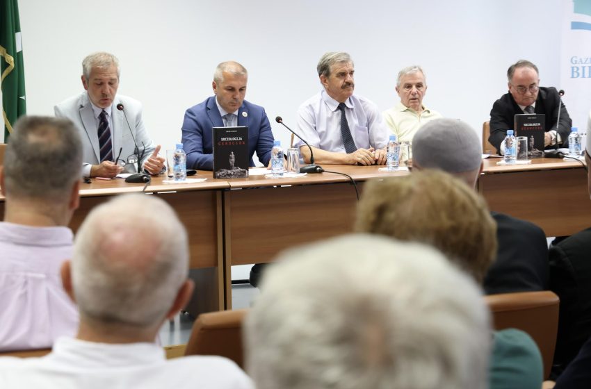  Knjiga “Sociologija genocida” prof. dr. Adiba Đozića predstavljena u Sarajevu