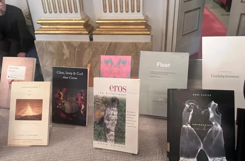  Kanadska književnica Anne Carson dobitnica Nobelove nagrade za književnost